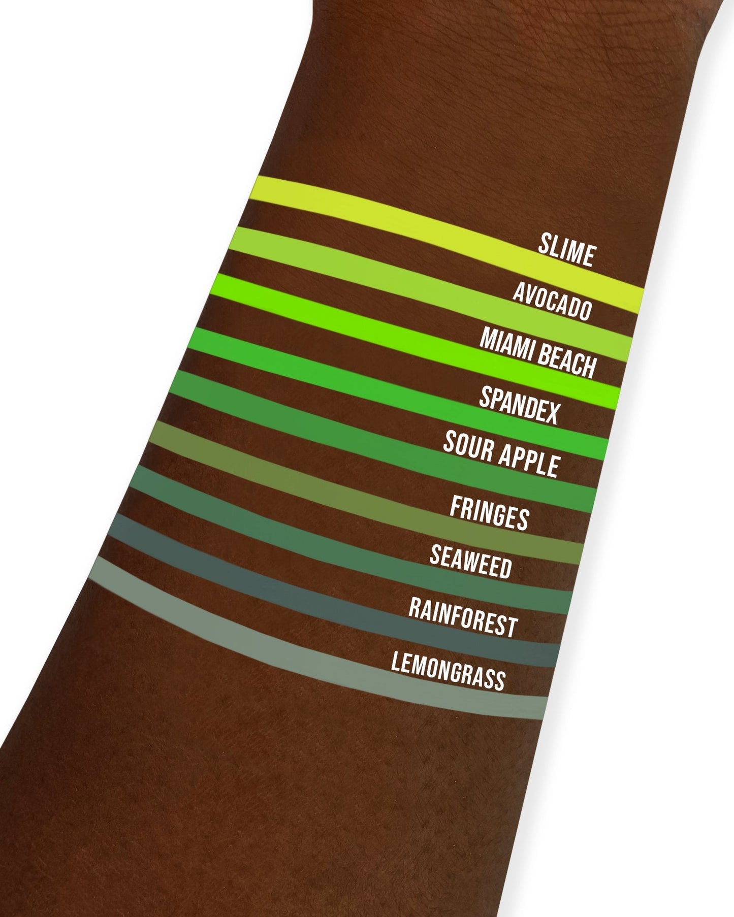Gavissi Beauty - "AVOCADO" SINGLE LINER PAN (MATTE)