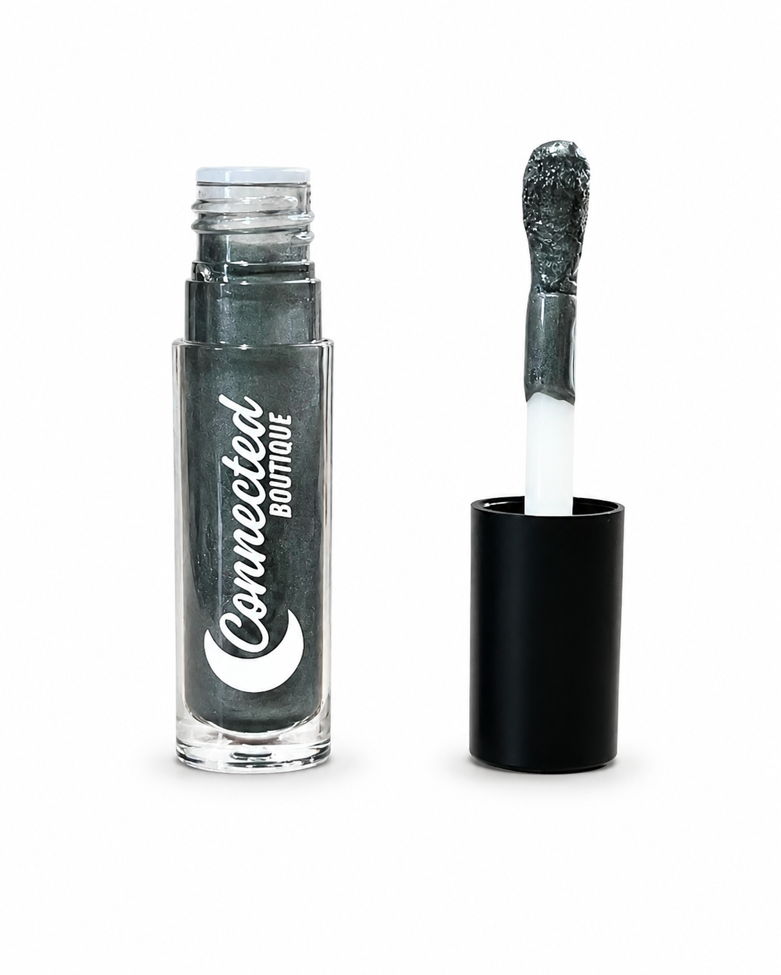 Connected Boutique - Chromatic Crush - silver metallic lip gloss with vanilla scent