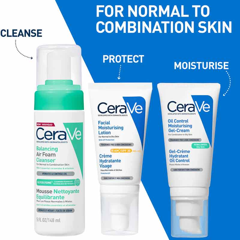CeraVe Balancing Air Foam Facial Cleanser