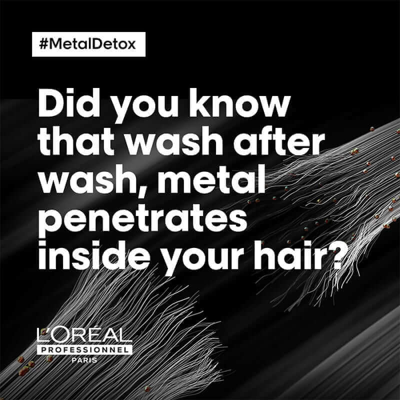 L’Oréal Professionnel Metal Detox Pre-Shampoo, Shampoo & Mask Bundle