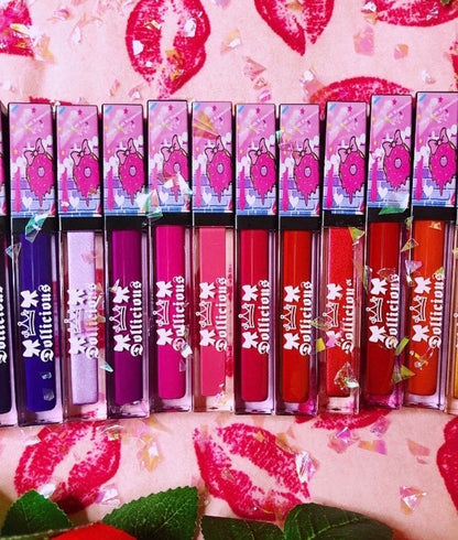 Inked Doll Cosmetics - The "PURPLES!!" DOLLICIOUS MATTE Vegan Liquid Lipstick