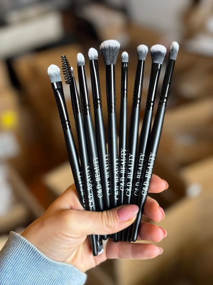 C & D Beauty - Makeup Brush Set