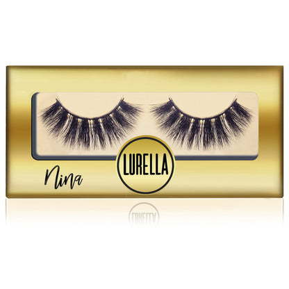 Lurella Cosmetics - 3D Mink Eyelashes - Nina