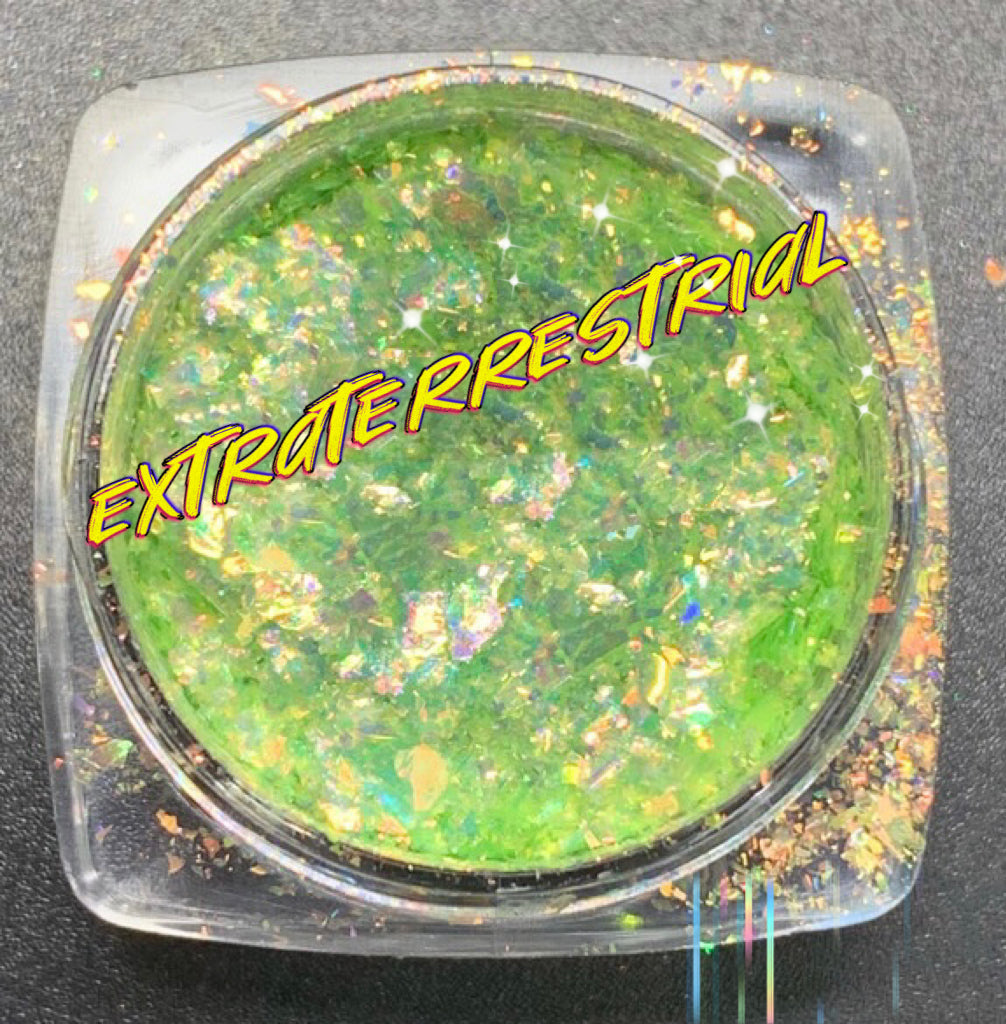 Inked Doll Cosmetics - EXTRATERRESTRIAL “Galactal Goddess” Gel Flakes