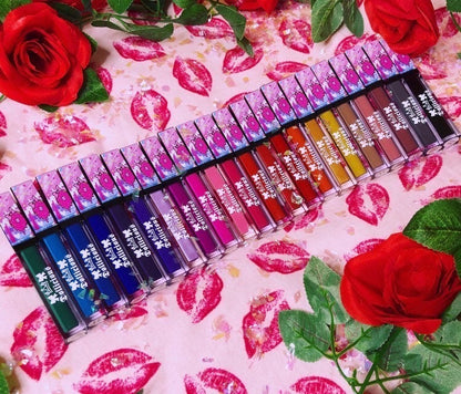 Inked Doll Cosmetics - The "PURPLES!!" DOLLICIOUS MATTE Vegan Liquid Lipstick