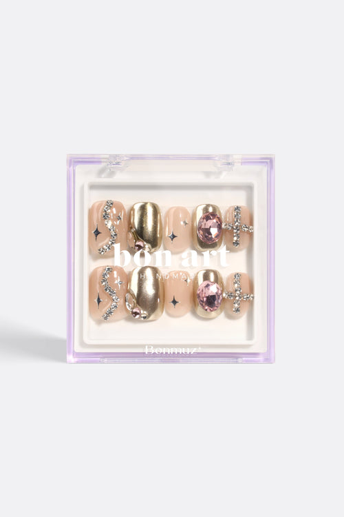 Bonmuz - Baroness's Bloom | Pro Handmade Gel Nails
