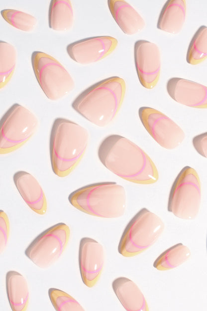 Bonmuz - Tango Twist | Soft & Durable Press-On Nails