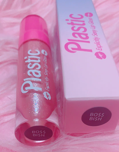 Inked Doll Cosmetics - *BO$$ BI$H* "PLASTIC" Explicitly SEXY Lip Gloss