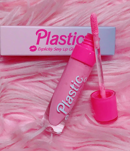 Inked Doll Cosmetics - *BRAT-A-TUDE* "PLASTIC" Explicily SEXY Lip Gloss