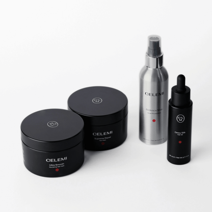 Celemi Cosmetics - Total Hair Care Bundle: Restore, Shine, Protect