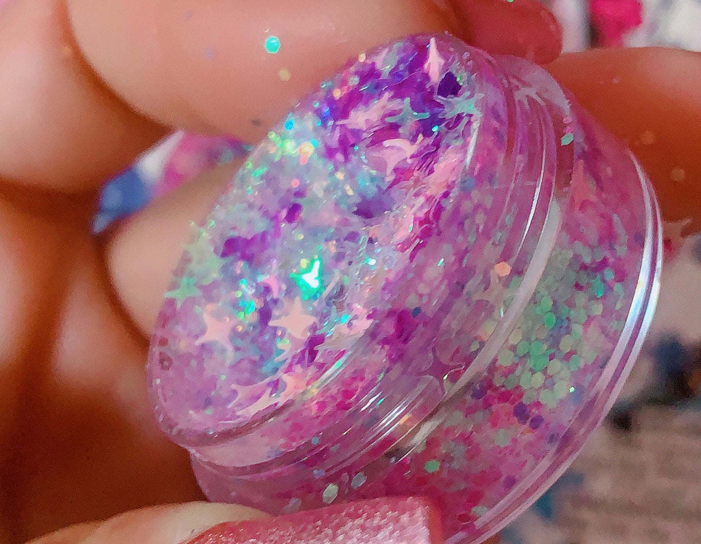 Inked Doll Cosmetics - CYBER GRAPE Diamond Glow
