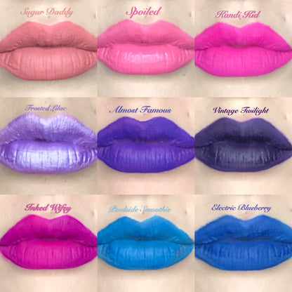 Inked Doll Cosmetics - The "PURPLES!!" DOLLICIOUS MATTE Vegan Liquid Lipstick