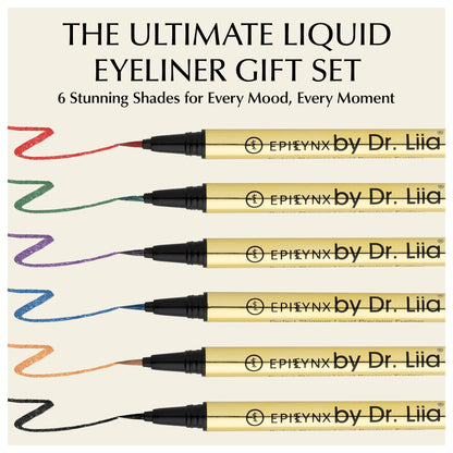 EpiLynx - Liquid Eyeliner Pens - Non-Smudge, Waterproof