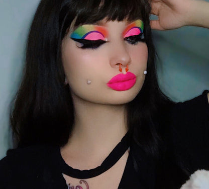 Inked Doll Cosmetics - ISSA MOOD!! 9 PC MINI *BLACKLIGHT* NEON PALETTE