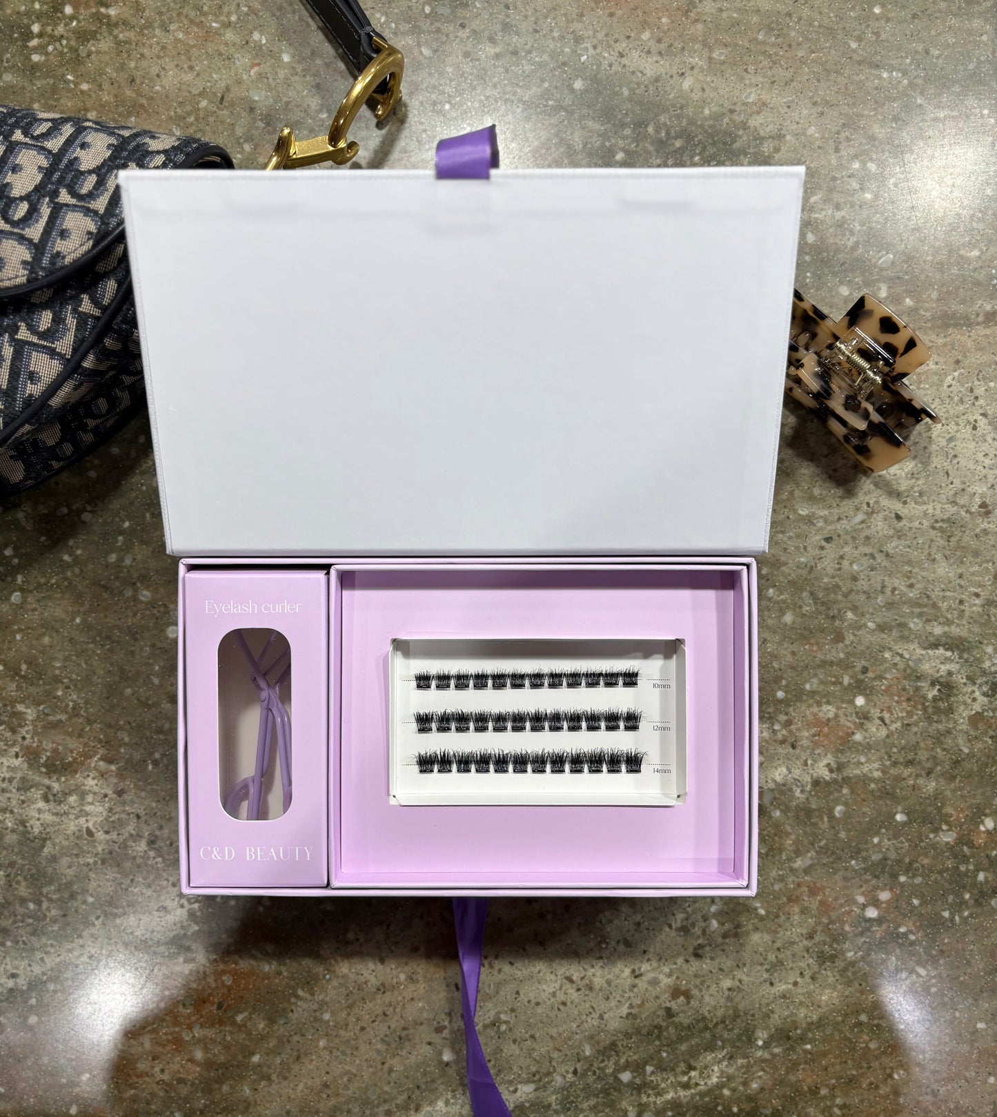 C & D Beauty - Sweetheart Press & Go Lash Kit