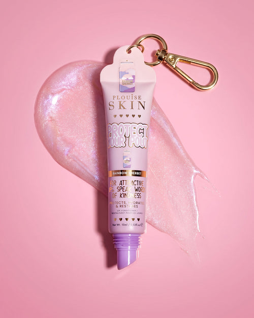 Protect Your Pout Rainbow Sherbet Glitter Lip Conditioner