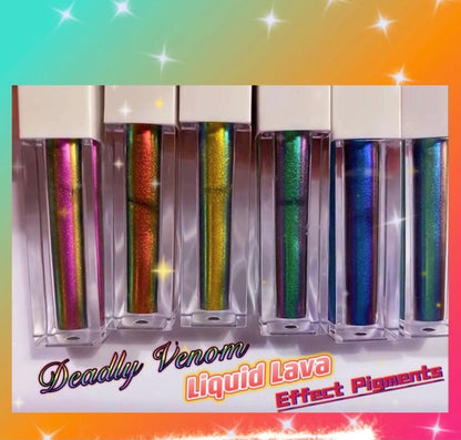 Inked Doll Cosmetics - "MYSTIC DRAGON" Deadly Venom LIQUID LAVA Effect Pigments