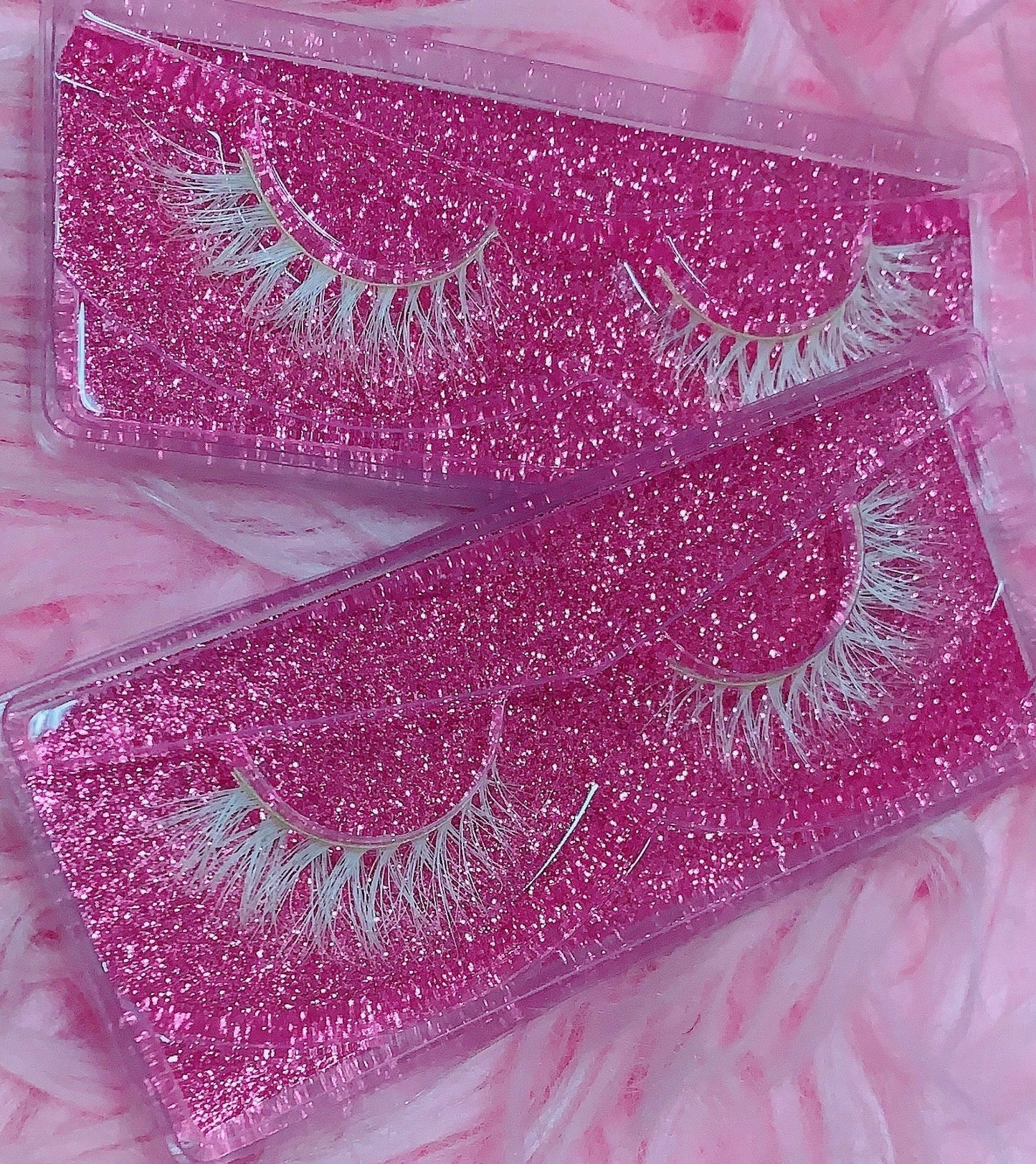 Inked Doll Cosmetics - *PORCELAIN FROST* (White) DreamDoll COLOR Lashes!