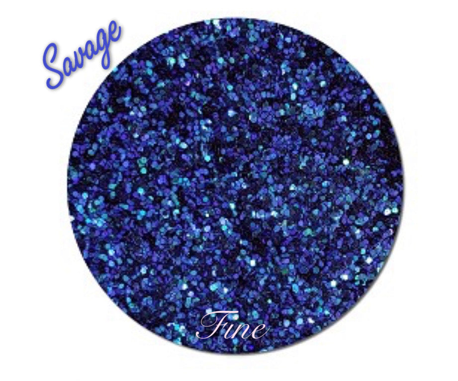 Inked Doll Cosmetics - SAVAGE (CHUNKY or FINE) Glamdoll Glitter