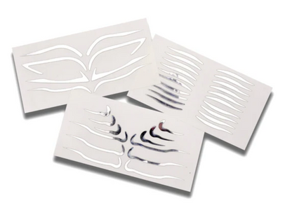 Face Lace x Glisten Cosmetics Full Collection - Chrome Makeup Stickers