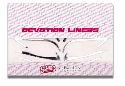 Face Lace x Glisten Cosmetics Devotion Liners - Chrome Makeup Stickers