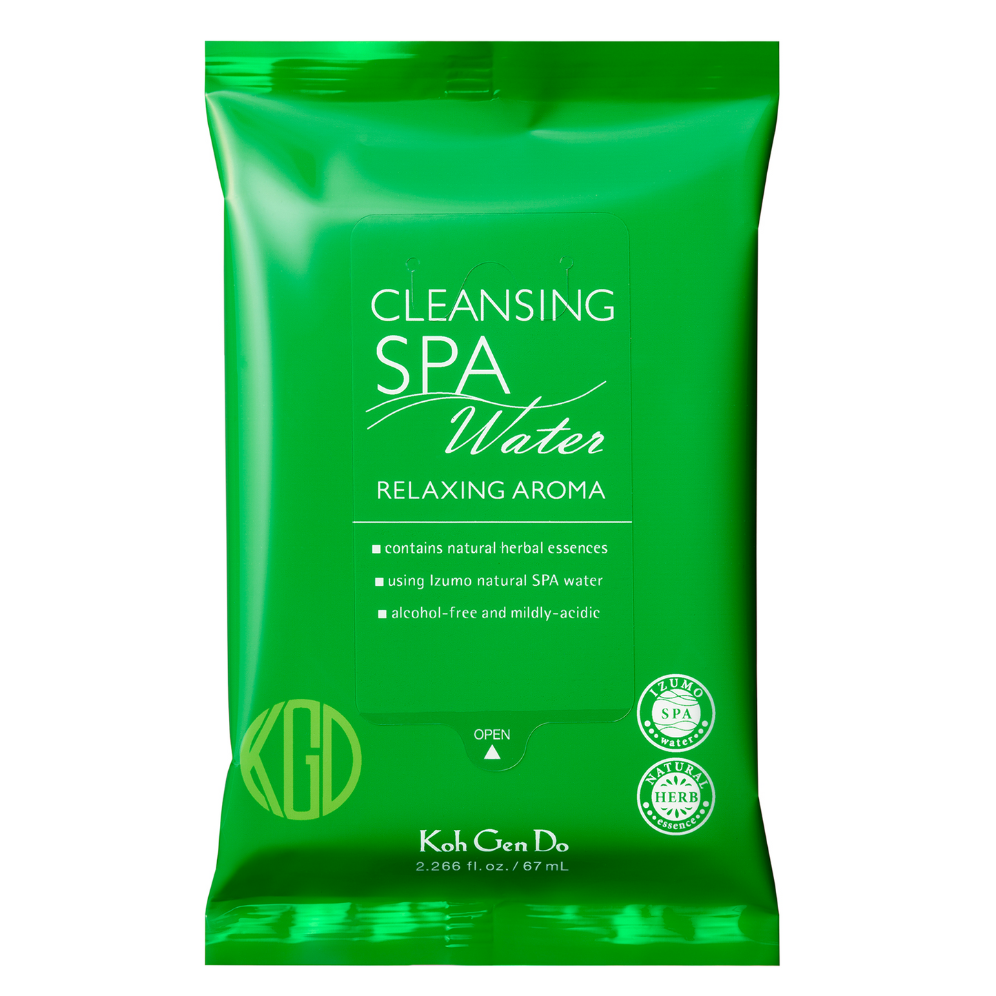 Koh Gen Do - Spa Cleansing Water Cloths - Relaxing Aromas