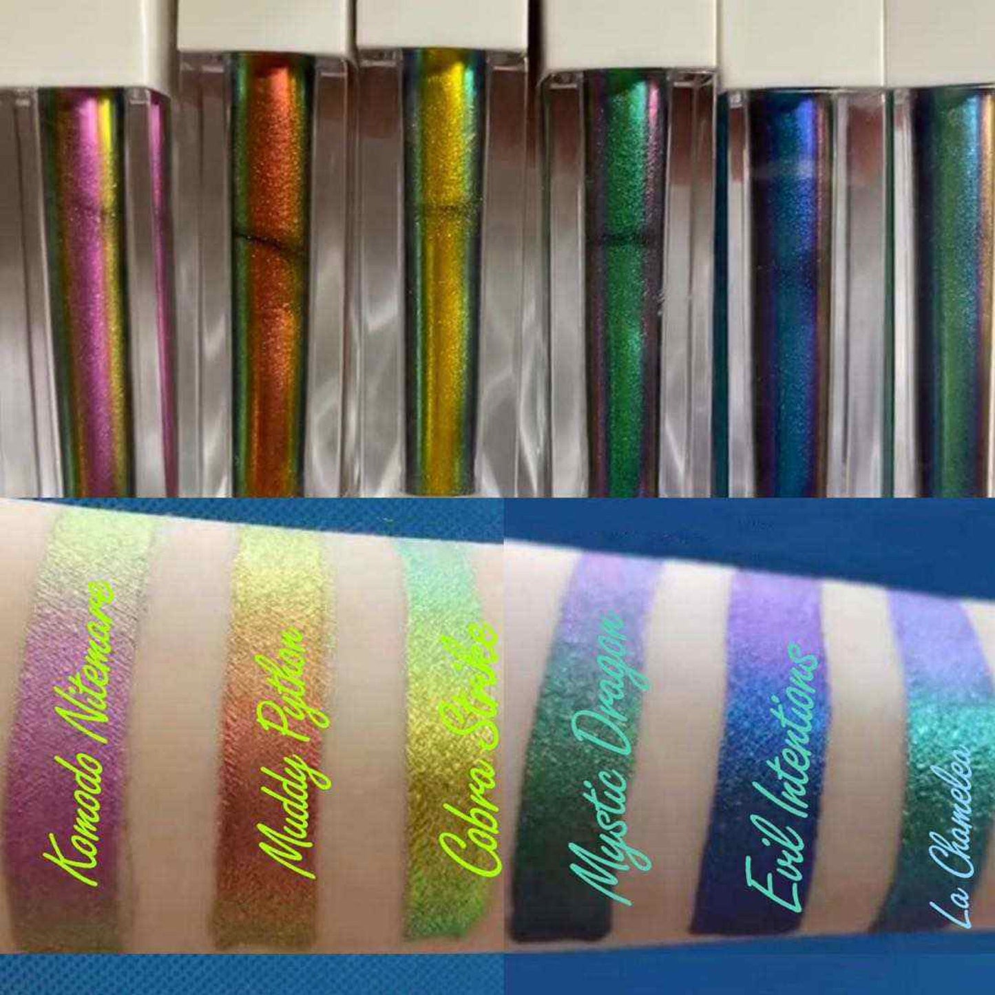 Inked Doll Cosmetics - "COBRA STRIKE" Deadly Venom LIQUID LAVA Effect Pigments