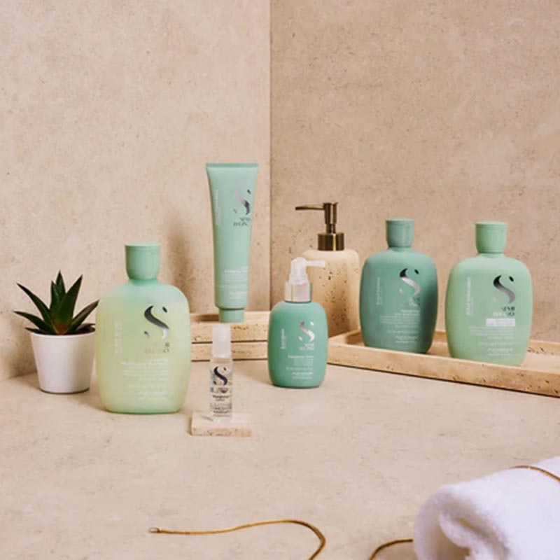 Alfaparf Semi Di Lino Scalp Renew Shampoo & X2 Treatment Hair Loss Kit
