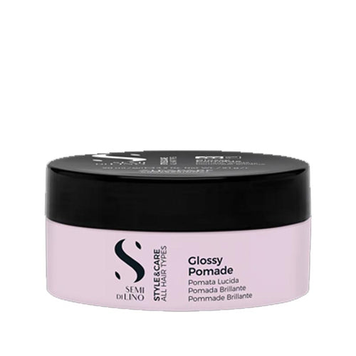 Alfaparf Semi Di Lino Style & Care Glossy Pomade - Strong Hold