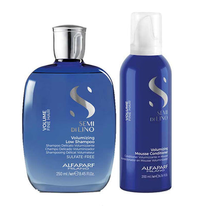 Alfaparf Semi Di Lino Volume Shampoo & Conditioner Duo