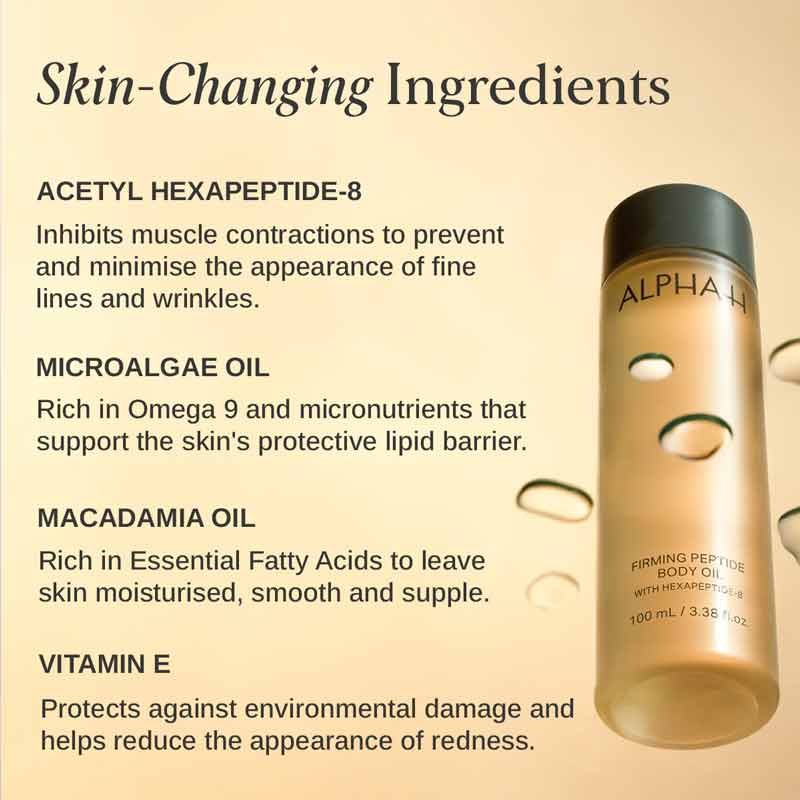 Alpha-H Firming Peptide Body Oil