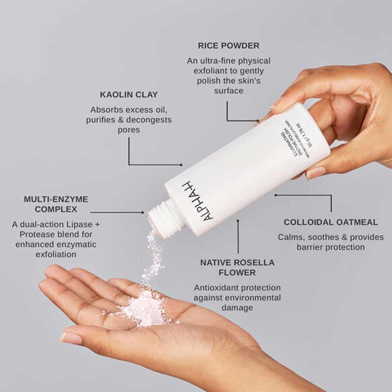 Alpha-H Illuminating Enzyme Polish with Native Rosella Flower
