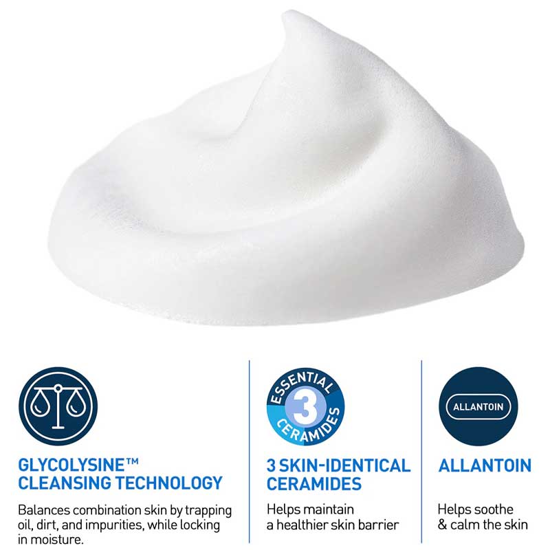 CeraVe Balancing Air Foam Facial Cleanser
