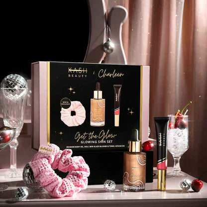 KASH Beauty x Charleen Get the Glow Glowing Skin Gift Set Discontinued