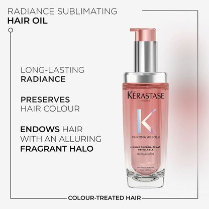 Kérastase L'Huile Chroma Éclat Hair Oil For Coloured Hair Refillable