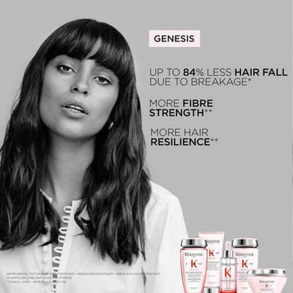 Kérastase Genesis Masque Reconstituant Fortifying Hair Mask for Weak Hair Prone to Hair Loss