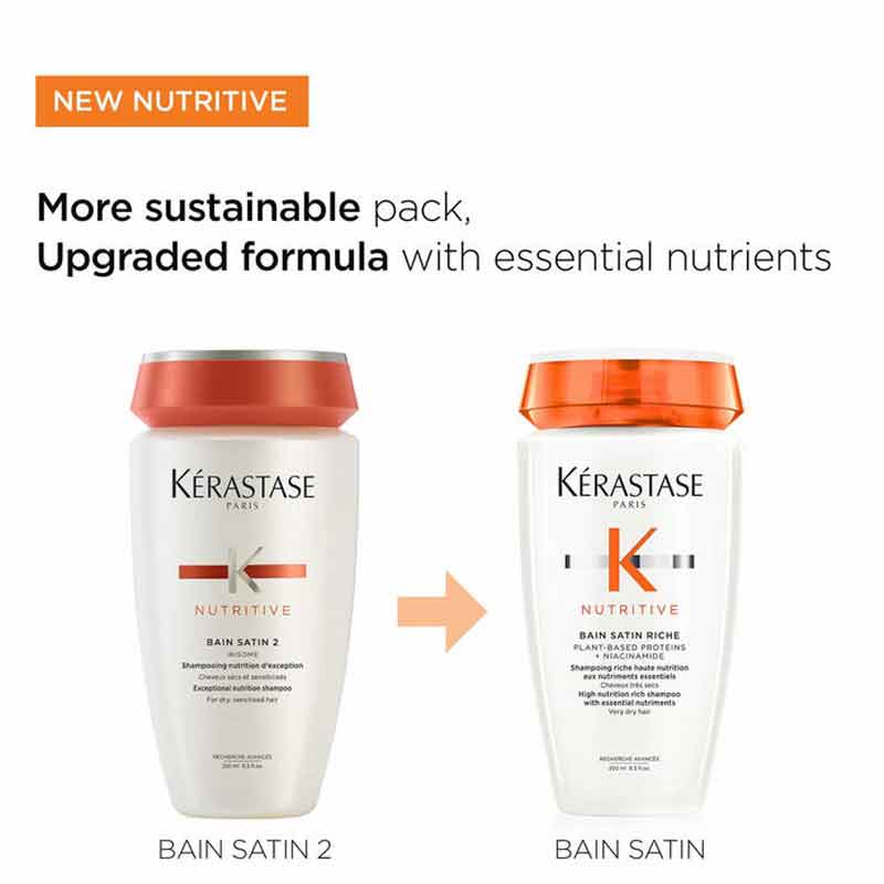 Kérastase Nutritive Bain Satin Riche Shampoo For Very Dry Hair 250ml