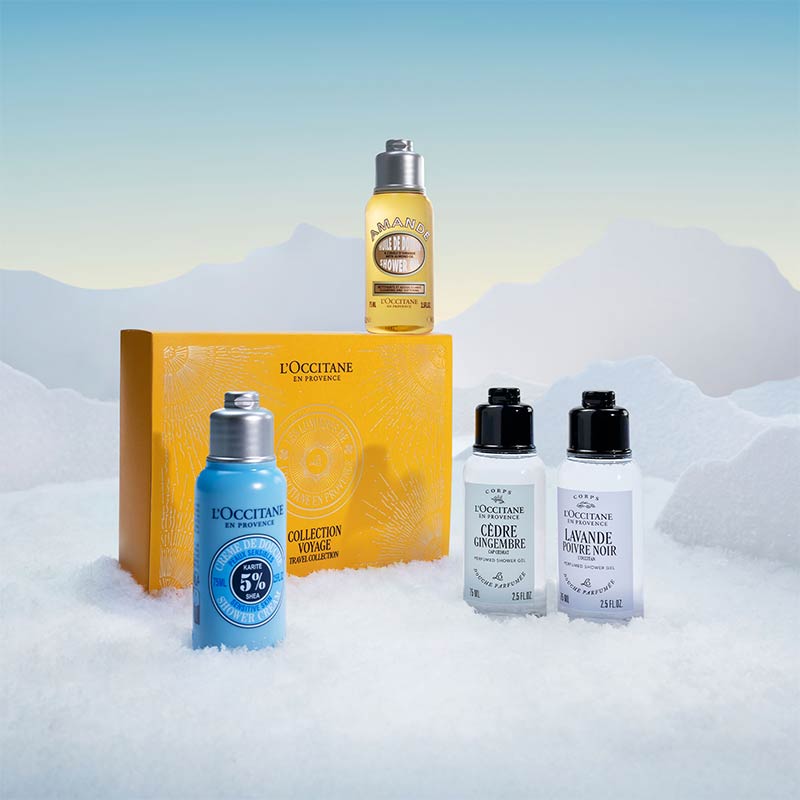 L'OCCITANE Aromatic Shower Gel Collection Voyage Gift Set