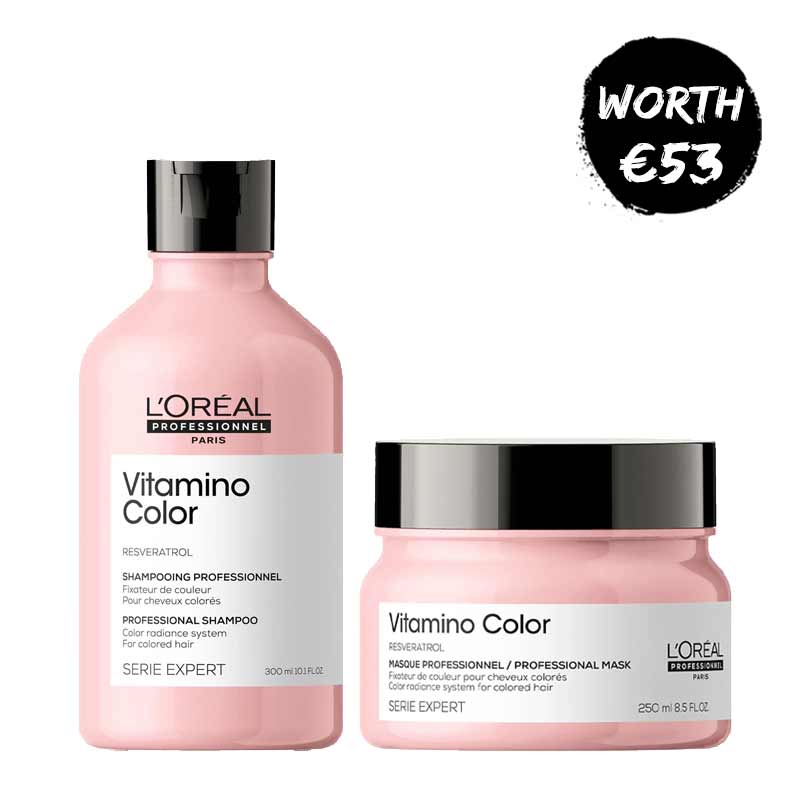 L'Oréal Professionnel Vitamino Color Shampoo & Hair Mask Duo
