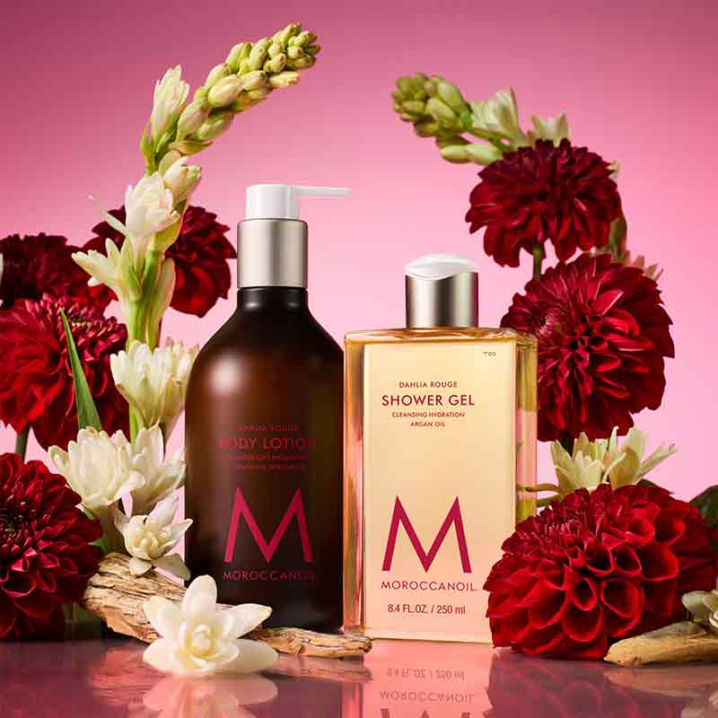 Moroccanoil Dahlia Rouge Body Care Set Discontinued