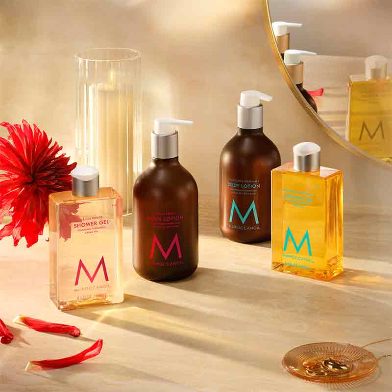 Moroccanoil Dahlia Rouge Body Care Set Discontinued