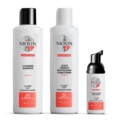 Nioxin System 4 Three Part Trial Kit for Progressed Thinning