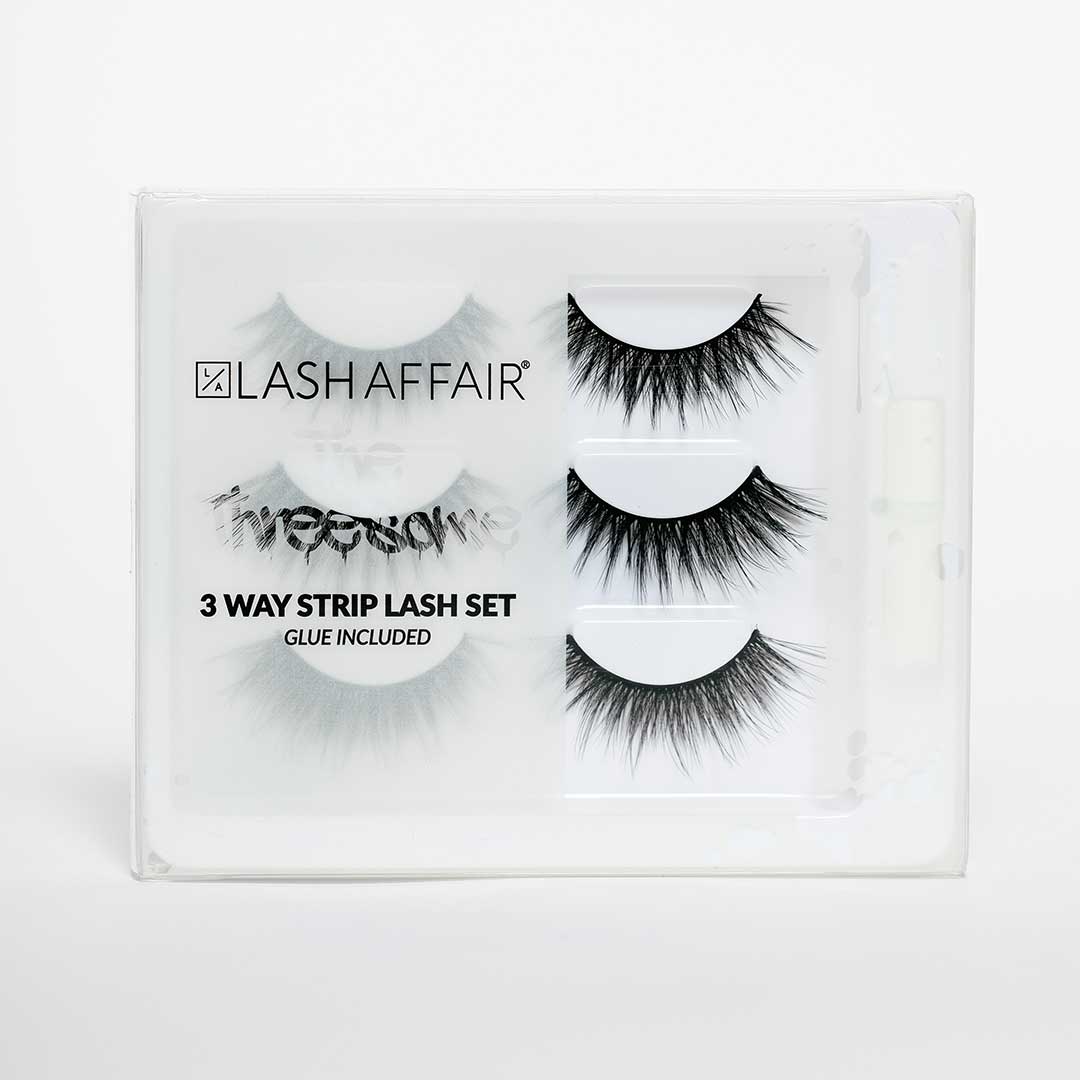 Lash Affair - The Threesome | 3 Way Strip Lash Set