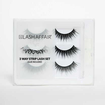 Lash Affair - The Threesome | 3 Way Strip Lash Set